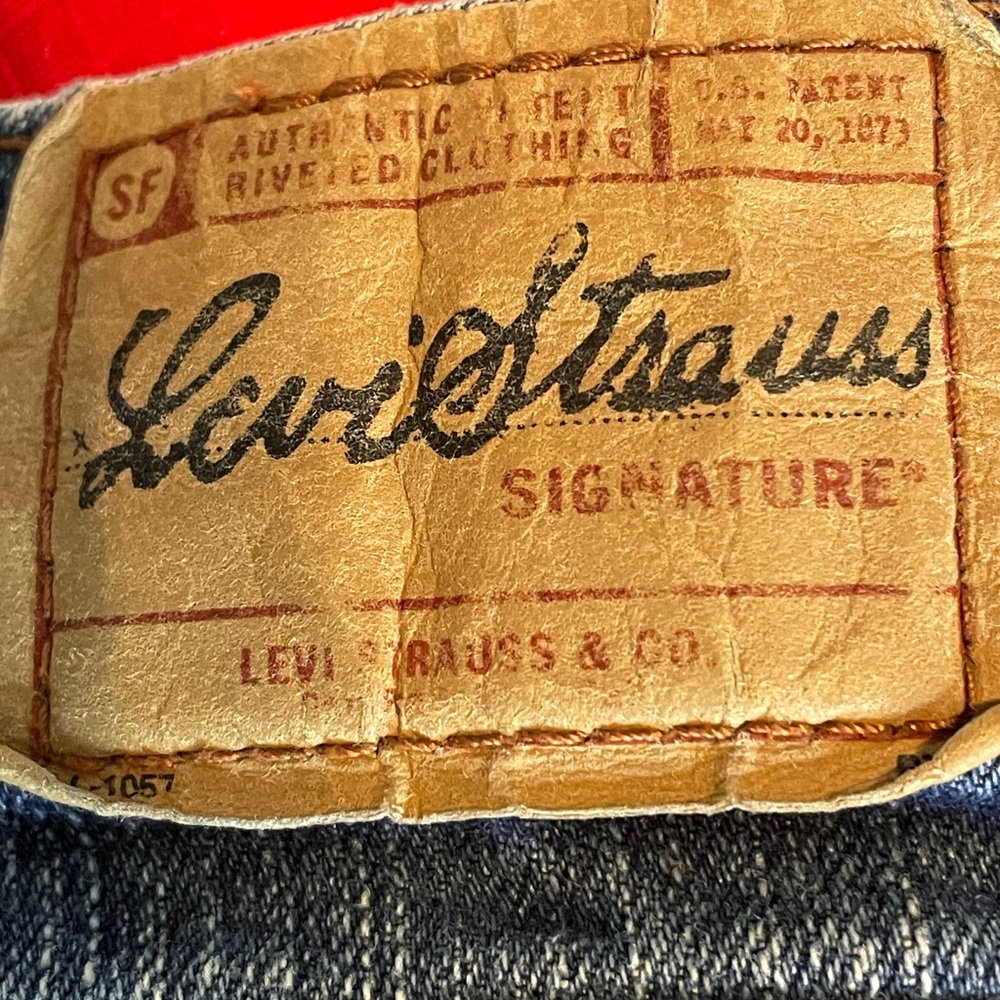 👖 Levi Strauss Signature Jeans. Size 14 LONG. Stretch, Low Rise, Boot Cut. 👖 - Picture 8 of 13